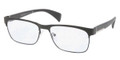 Prada Eyeglasses PR 61PV FAD1O1 Matte Blk 53MM
