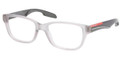 Prada Sport Eyeglasses PS 06CV IAV1O1 Matte Opal Gray 52MM