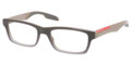 Prada Sport Eyeglasses PS 07CV LAN1O1 Gray Grad 53MM