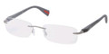 Prada Sport Eyeglasses PS 53DV 5AV1O1 Gunmtl 53MM