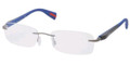 Prada Sport Eyeglasses PS 53DV 7CQ1O1 Gunmtl 53MM