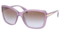 Prada Sunglasses PR 14PS MAV6P1 Opal Violet 59MM