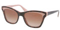 Prada Sunglasses PR 16PS MAL1Z1 Havana Pink 54MM