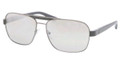 Prada Sunglasses PR 55OS 75S1A0 Brushed Gunmtl 60MM