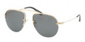 Prada Sunglasses PR 58OS 5AK1A1 Gold 52MM