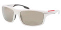 Prada Sport Sunglasses PS 01NS NAV1C0 Wht 63MM