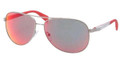 Prada Sport Sunglasses PS 51OS 5AS6Y1 Pewter 62MM