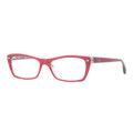 Ray Ban Eyeglasses RX 5255 5189 Top Fuxia On Grey Demo Lens 53MM