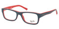 Ray Ban Eyeglasses RX 5268 5180 Top Grey On Red Demo Lens 48MM