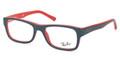 Ray Ban Eyeglasses RX 5268 5180 Top Grey On Red Demo Lens 50MM