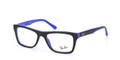 Ray Ban Eyeglasses RX 5289 5179 Top Blk On Blue Demo Lens 48MM