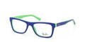 Ray Ban Eyeglasses RX 5289 5182 Top Blue On Grn Demo Lens 48MM
