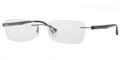 Ray Ban Eyeglasses RX 8693 1128 Matte Gunmtl Demo Lens 51MM