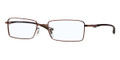 Ray Ban Eyeglasses RX 8705 1107 Matte Br 54MM
