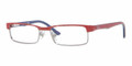 Ray Ban Jr Eyeglasses RY 1032 4016 Red Gunmtl 45MM