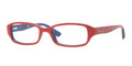 Ray Ban Jr Eyeglasses RY 1529 3577 Red Blue 47MM