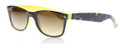 Ray Ban Sunglasses RB 2132 601485 Top Havana On Yellow Br Grad 55MM