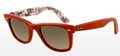 Ray Ban Sunglasses RB 2140 111871 Red Texture 50MM