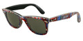 Ray Ban Sunglasses RB 2140 1135 Texture Plaid 50MM