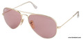 Ray Ban Sunglasses RB 3025 001/4B Arista Crystal Pink 62MM