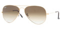 Ray Ban Sunglasses RB 3025 001/51 Arista Crystal Br Grad 55MM
