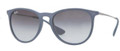 Ray Ban Sunglasses RB 4171 60028G Rubber Blue Grad Grey 54MM