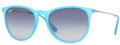 Ray Ban Sunglasses RB 4171 60234L Rubber Azure Grad Blue 54MM