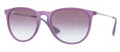 Ray Ban Sunglasses RB 4171 60258H Rubber Trasplight Viole Violet Grad 54MM