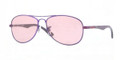 Ray Ban Jr Sunglasses RJ 9529S 237/84 Violet Pink 53MM