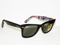 Ray Ban RB2140 Sunglasses 1131 Top Blk/Patchwork interior (5022)