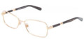 Dolce Gabbana Eyeglasses DG 1233 02 Gold Demo Lens 54MM
