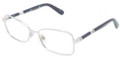Dolce Gabbana Eyeglasses DG 1233 05 Slv Demo Lens 54MM