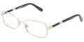 Dolce Gabbana Eyeglasses DG 1233 488 Pale Gold Demo Lens 52MM