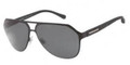 Dolce Gabbana Sunglasses DG 2123 118487 Matte Blk Grey 61MM