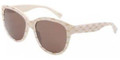 Dolce Gabbana Sunglasses DG 4159P 266673 Gold On Beige 56MM