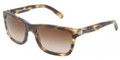 Dolce Gabbana Sunglasses DG 4161 267213 Matte Striped Br 57MM