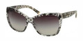 Dolce Gabbana Sunglasses DG 4172 19018G Blk Lace Gray Grad 58MM