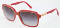 Dolce Gabbana Sunglasses DG 4172 27038G Red Straw Gray Grad 58MM