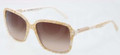 Dolce Gabbana Sunglasses DG 4172 270413 Wht Straw Br Grad 58MM