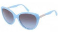 Dolce Gabbana Sunglasses DG 4175 26988F Opal Azure Grey Blue Grad 57MM