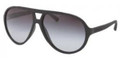 Dolce Gabbana Sunglasses DG 6076 26168G Blk Rubber 61MM