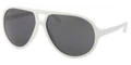 Dolce Gabbana Sunglasses DG 6076 261987 Wht Rubber 61MM
