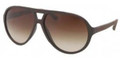 Dolce Gabbana Sunglasses DG 6076 265213 Br Rubber 61MM