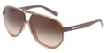 Dolce Gabbana Sunglasses DG 6078 2642T5 Br Transp 63MM