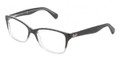 D&G Eyeglasses DD 1246 2602 Blk Grad Gray 54MM