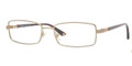 Versace Eyeglasses VE 1204 1325 Matte Brass 52MM