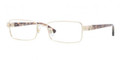 Versace Eyeglasses VE 1209 1252 Light Gold 53MM