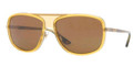 Versace Sunglasses VE 2133 132573 Matte Brass 59MM