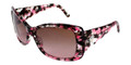 Versace Sunglasses VE 4247 502014 Pink Striped Blk Br Grad Pink 59MM