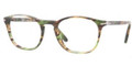 Persol Eyeglasses PO 3007V 974 Br Striped Grn 48MM